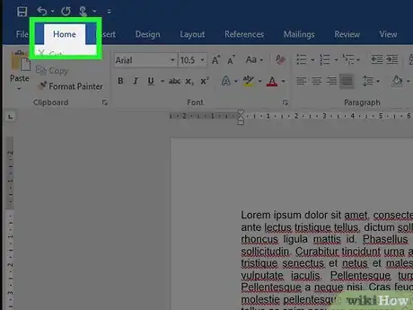 Image titled Use "Find" and "Find and Replace" Features in Microsoft Word Documents Step 3